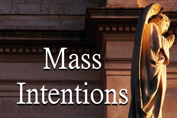 Mass Intentions Needed